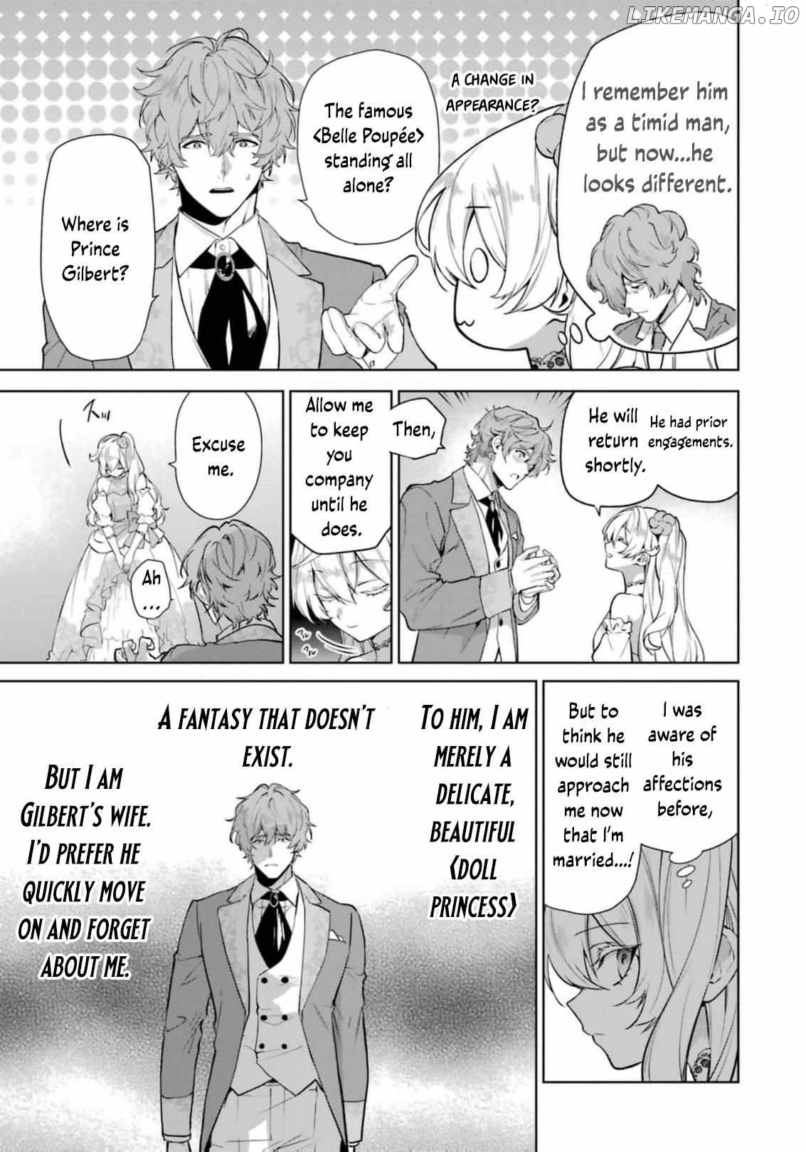 ‏belle puppée’s engagement the doll princess and the smitten prince Chapter 8 - page 17