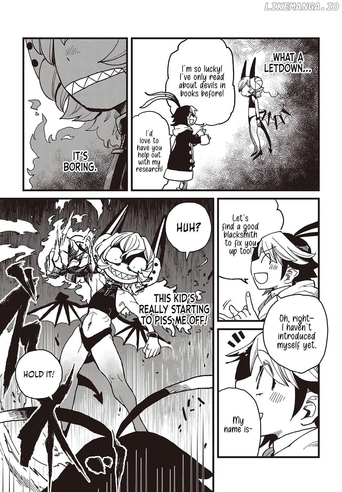 The Hidden Cubs of the LASTBOSS ~A former corporate programmer reincarnated in a demon king's castle is free to develop a "MAGIC CODE" at will.~ Chapter 1 - page 28