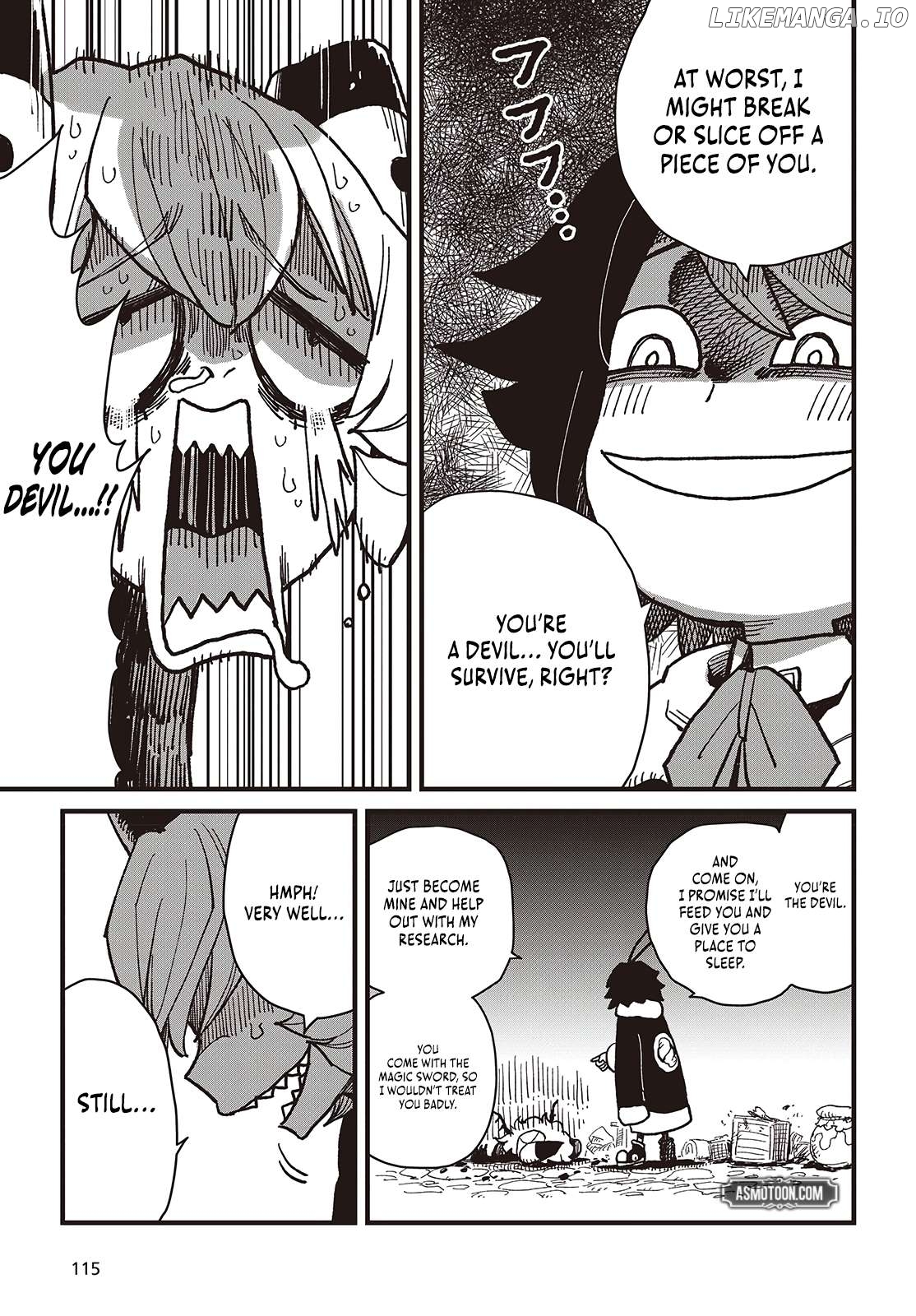 The Hidden Cubs of the LASTBOSS ~A former corporate programmer reincarnated in a demon king's castle is free to develop a "MAGIC CODE" at will.~ Chapter 1 - page 46