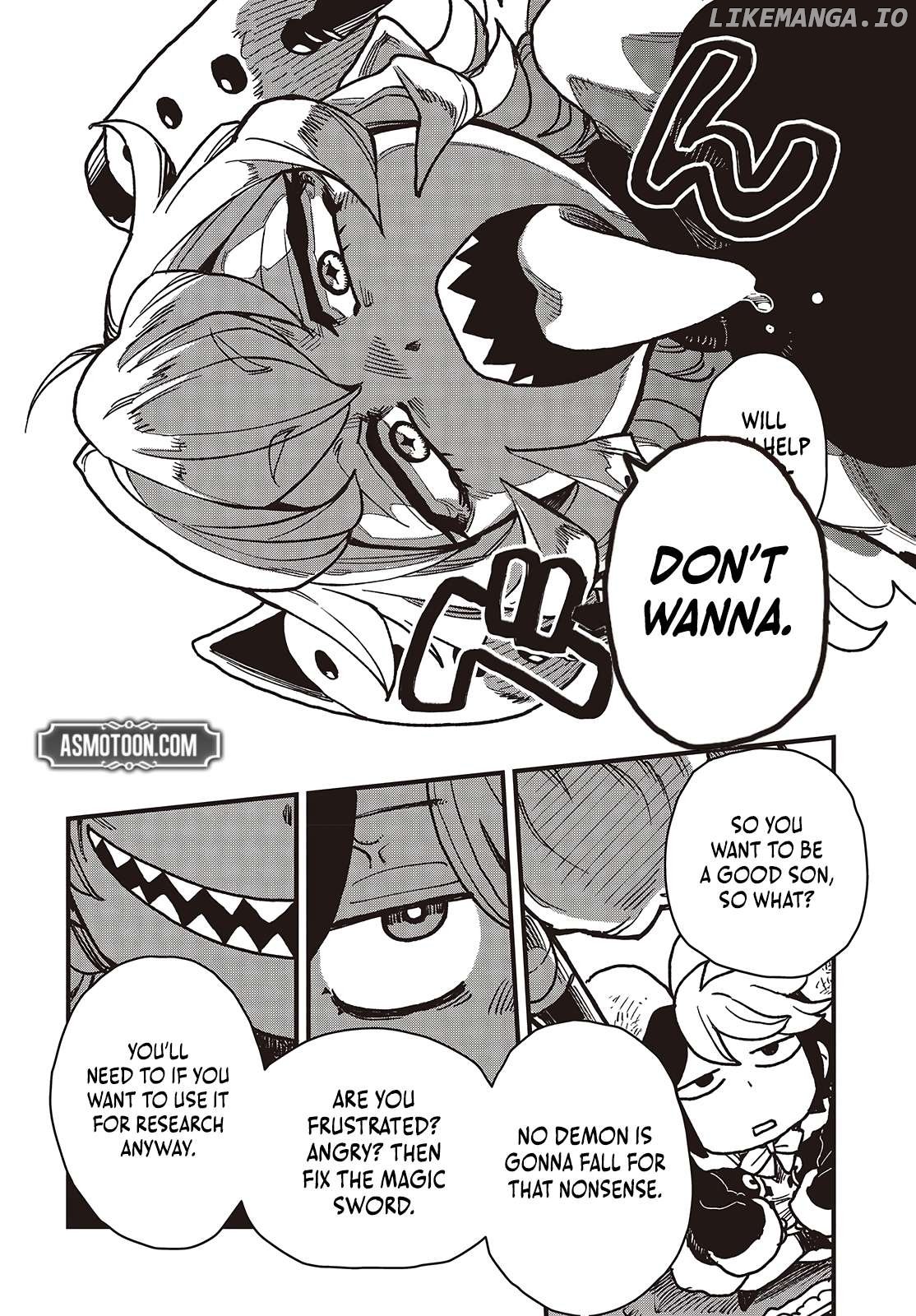 The Hidden Cubs of the LASTBOSS ~A former corporate programmer reincarnated in a demon king's castle is free to develop a "MAGIC CODE" at will.~ Chapter 2 - page 19
