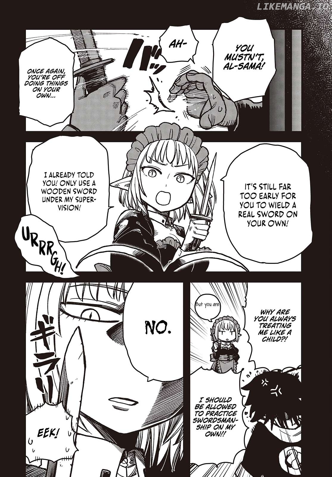 The Hidden Cubs of the LASTBOSS ~A former corporate programmer reincarnated in a demon king's castle is free to develop a "MAGIC CODE" at will.~ Chapter 3 - page 15