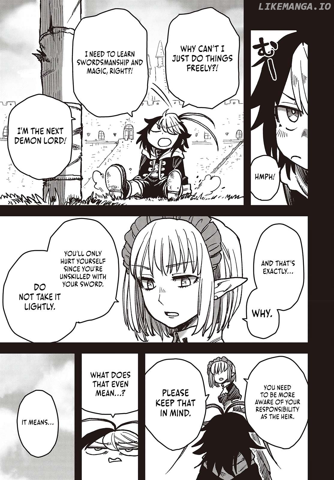 The Hidden Cubs of the LASTBOSS ~A former corporate programmer reincarnated in a demon king's castle is free to develop a "MAGIC CODE" at will.~ Chapter 3 - page 16