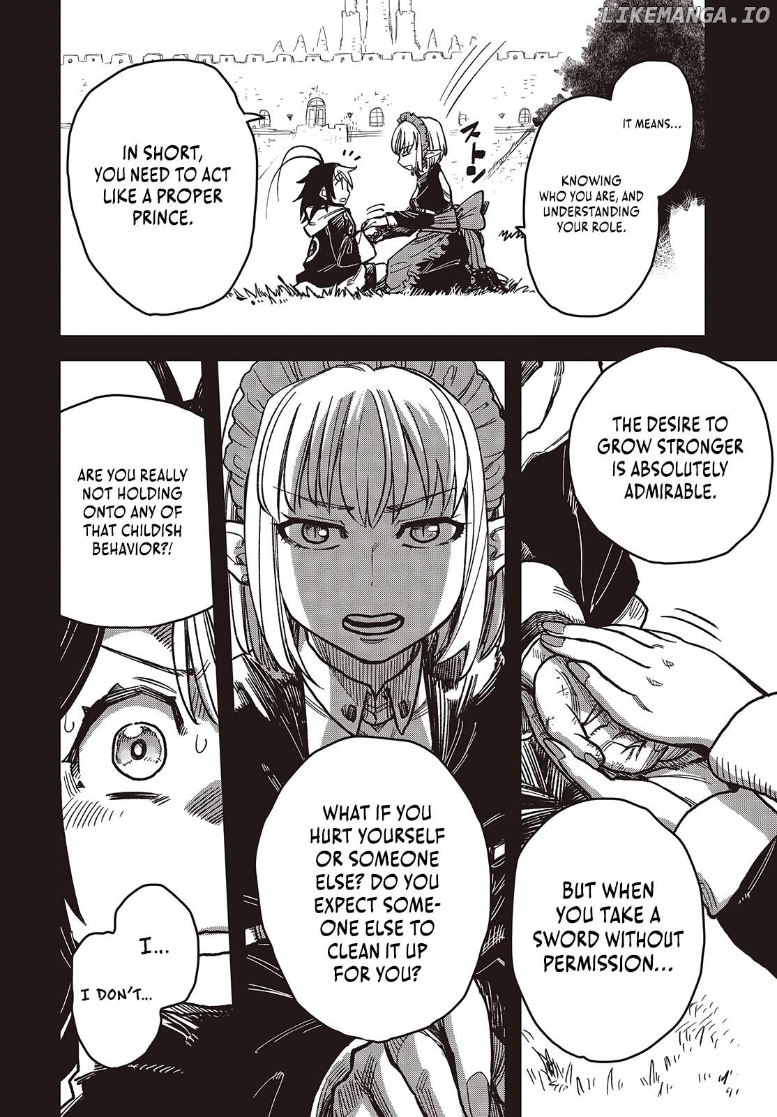 The Hidden Cubs of the LASTBOSS ~A former corporate programmer reincarnated in a demon king's castle is free to develop a "MAGIC CODE" at will.~ Chapter 3 - page 17
