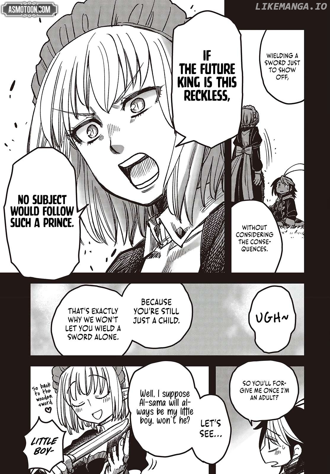 The Hidden Cubs of the LASTBOSS ~A former corporate programmer reincarnated in a demon king's castle is free to develop a "MAGIC CODE" at will.~ Chapter 3 - page 18