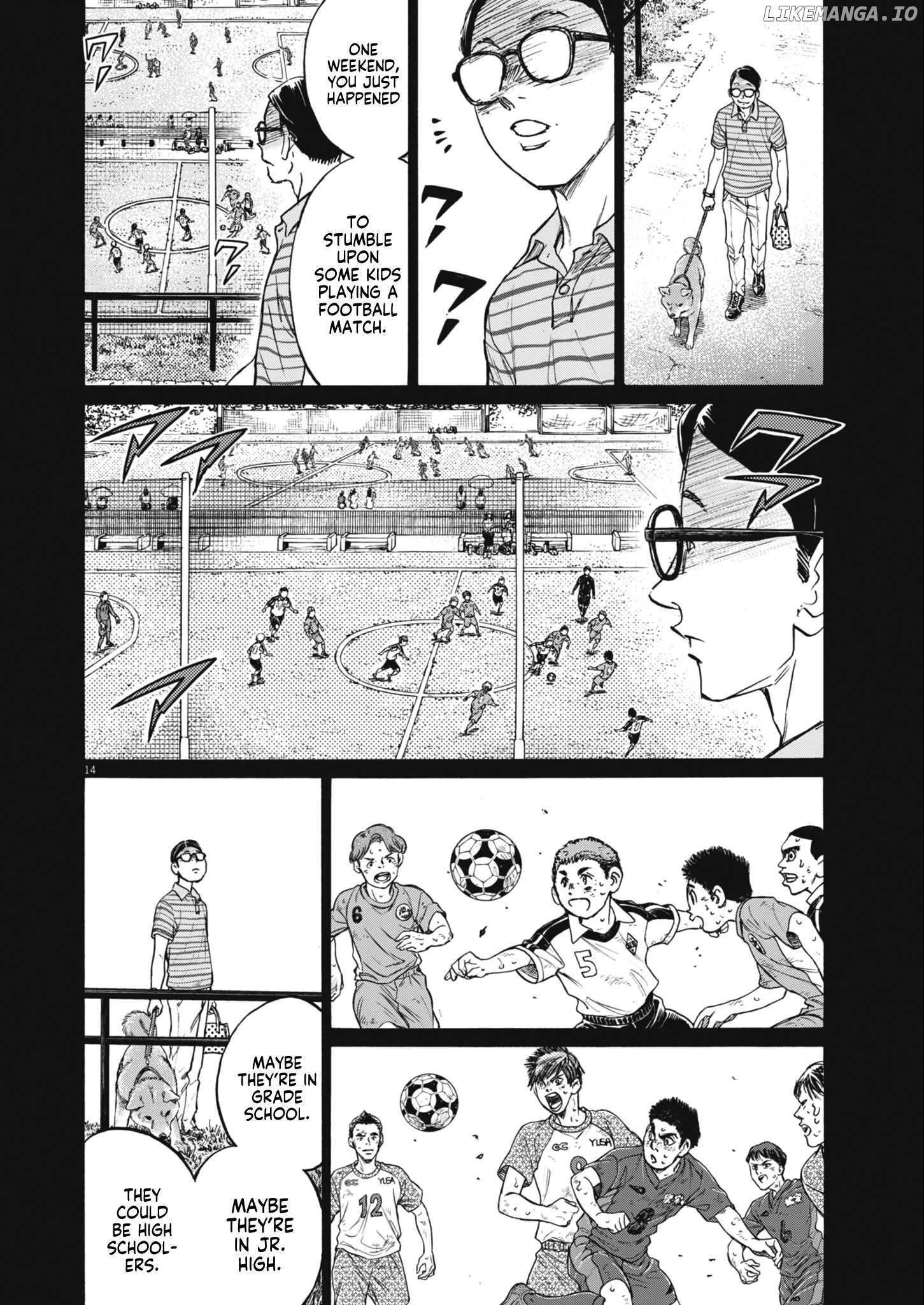 Ao Ashi Chapter 405 - page 16