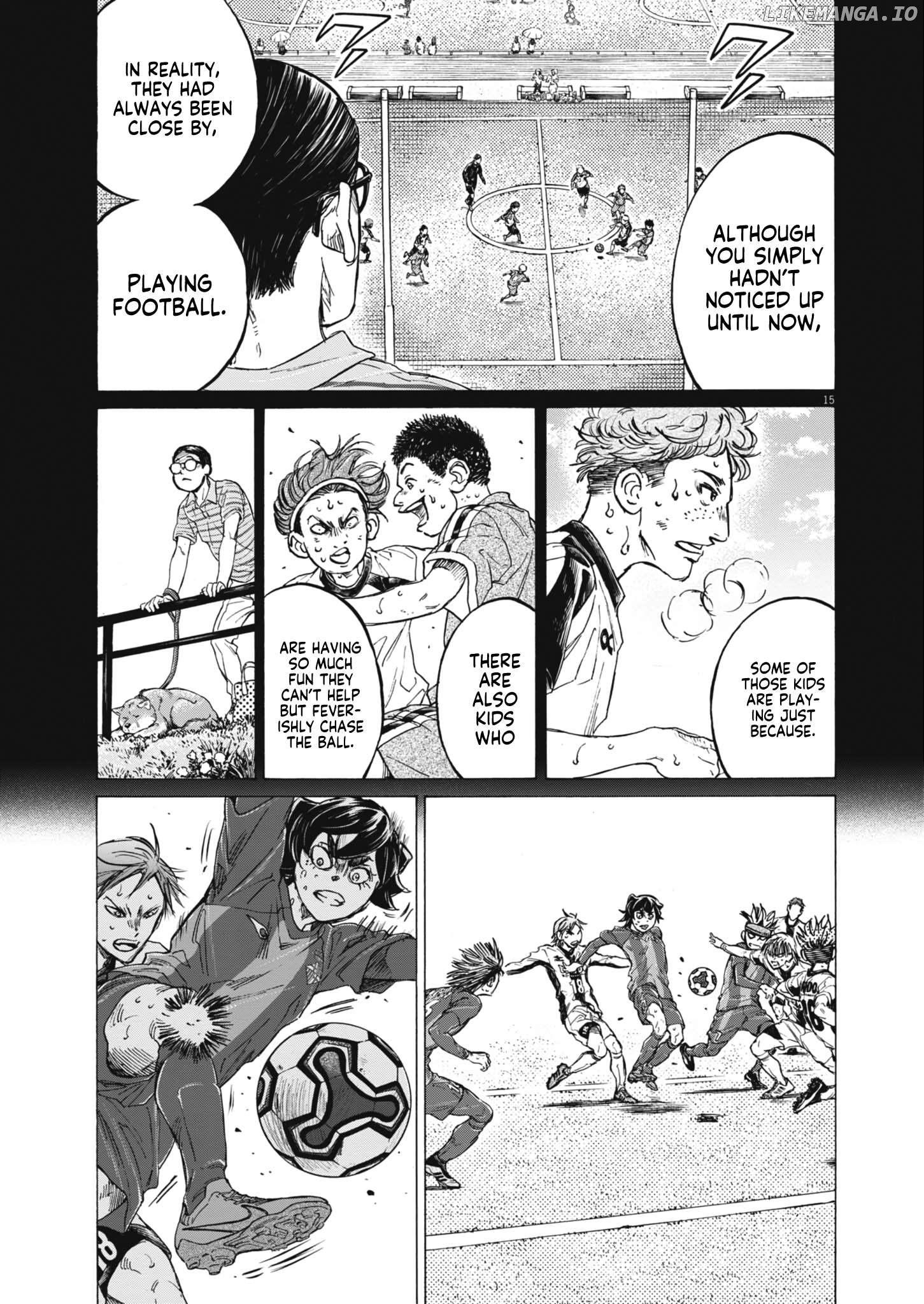 Ao Ashi Chapter 405 - page 17