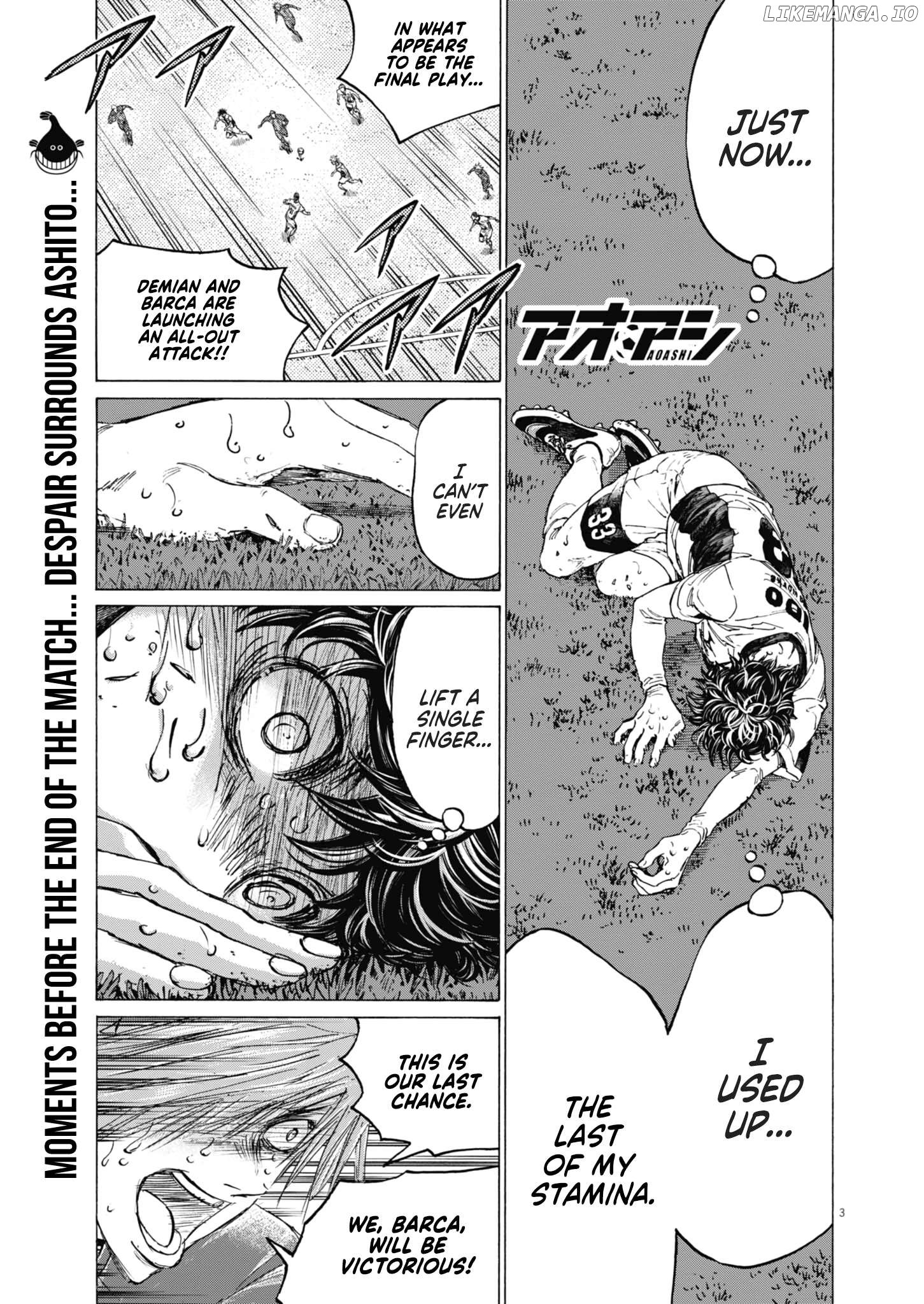 Ao Ashi Chapter 405 - page 5