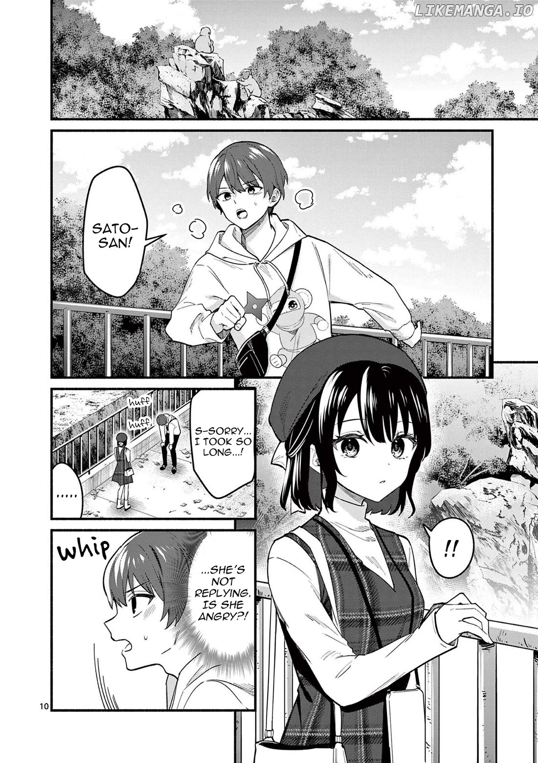 Shiotaiou no Sato-san ga Ore ni dake Amai Chapter 75 - page 10
