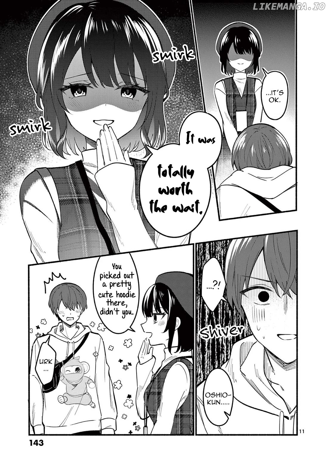 Shiotaiou no Sato-san ga Ore ni dake Amai Chapter 75 - page 11