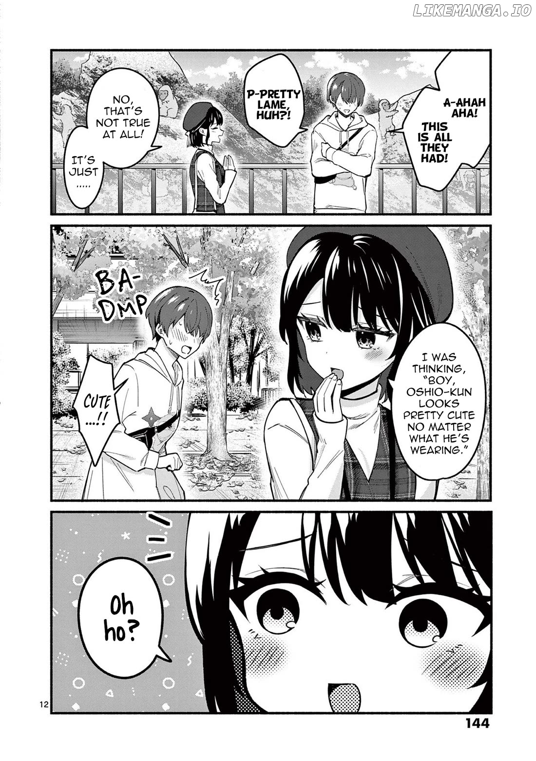 Shiotaiou no Sato-san ga Ore ni dake Amai Chapter 75 - page 12