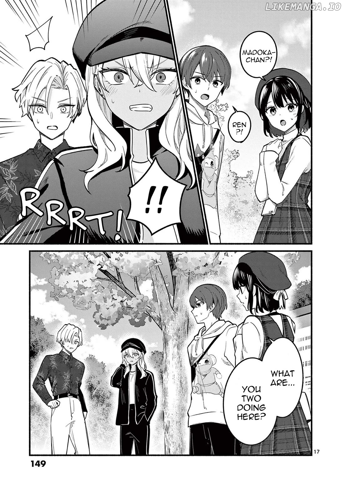 Shiotaiou no Sato-san ga Ore ni dake Amai Chapter 75 - page 17