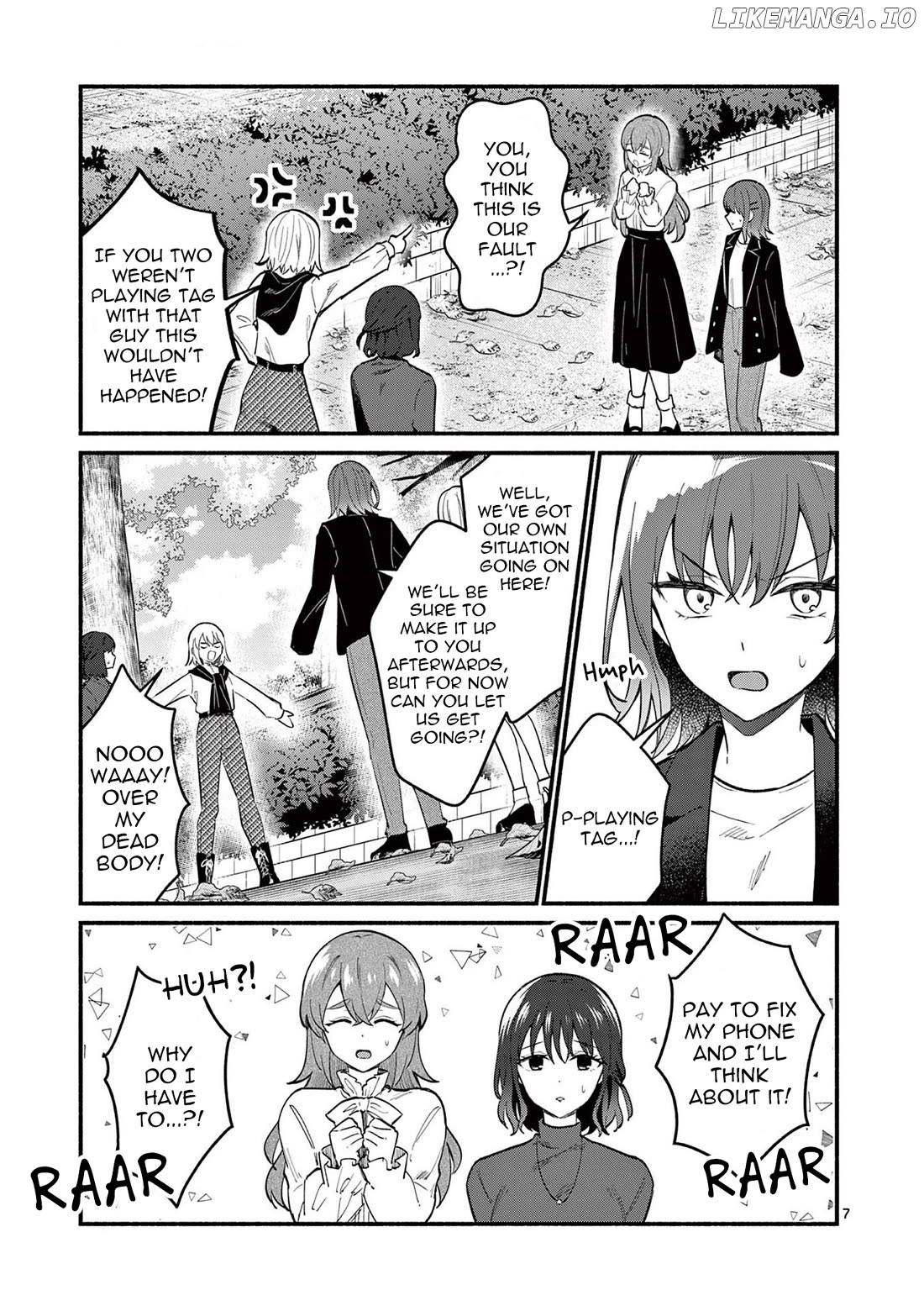 Shiotaiou no Sato-san ga Ore ni dake Amai Chapter 75 - page 7