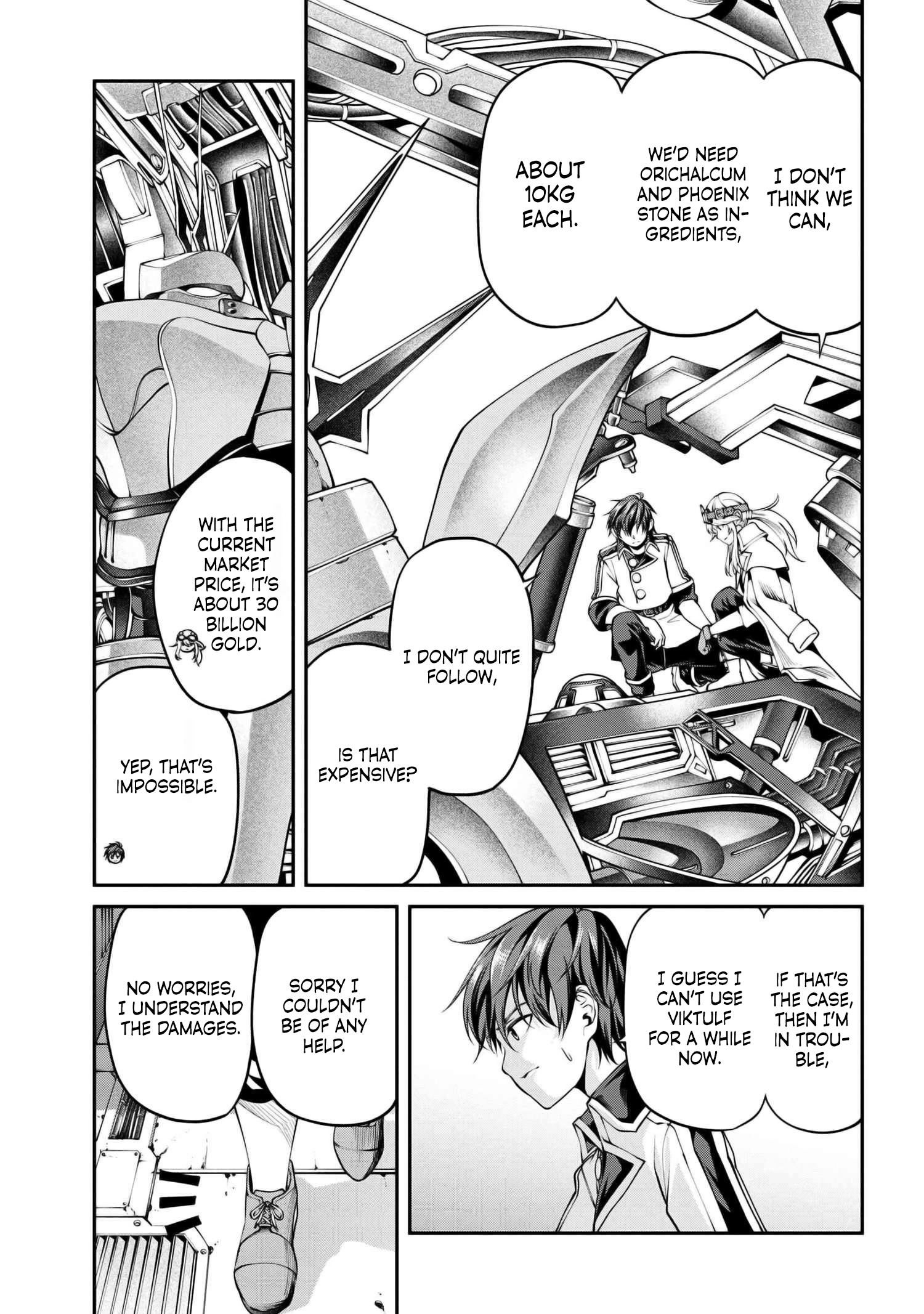 Class Saiyasune de Urareta Ore wa, Jitsu wa Saikyou Parameter Chapter 30.1 - page 13