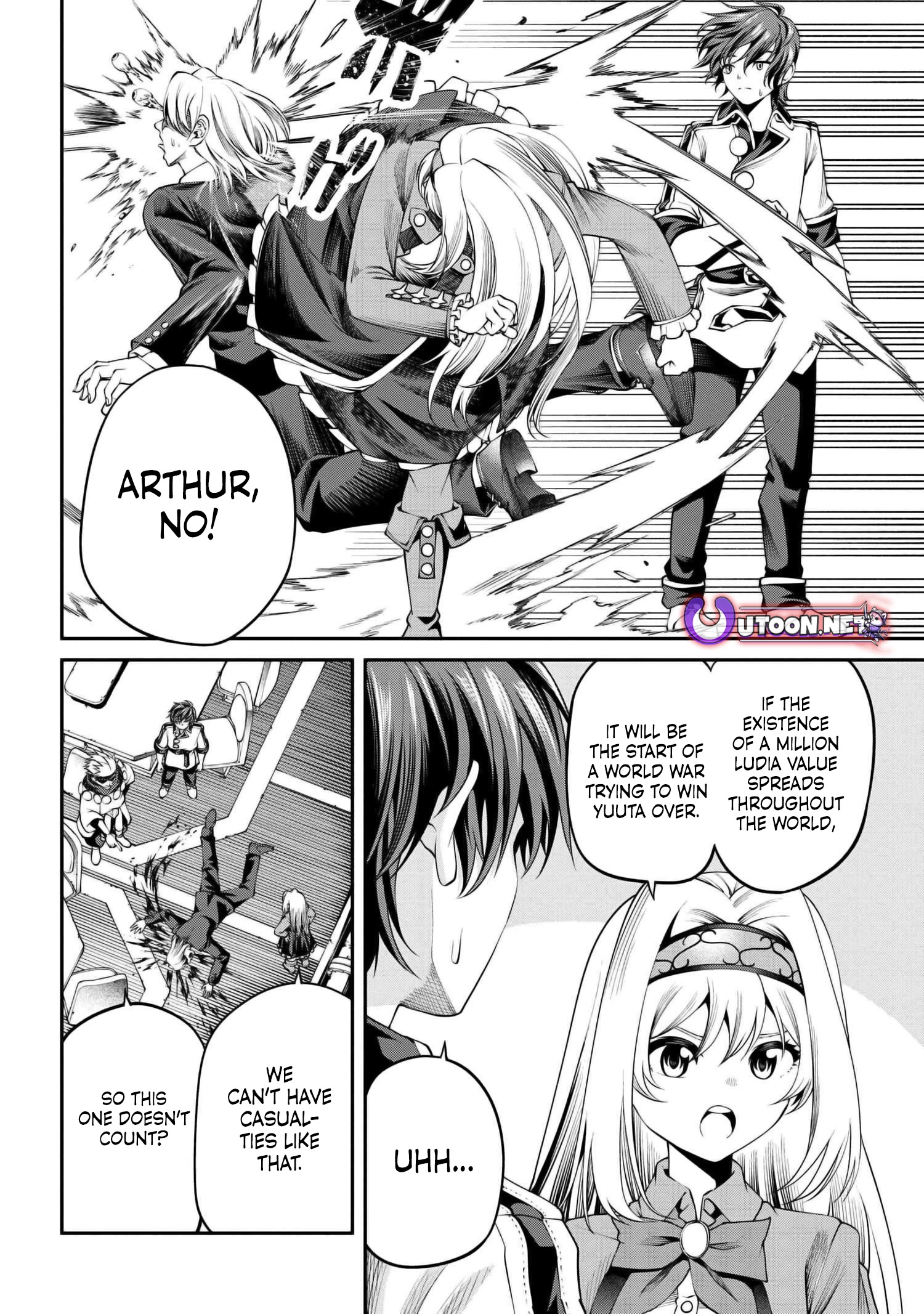 Class Saiyasune de Urareta Ore wa, Jitsu wa Saikyou Parameter Chapter 30.1 - page 4