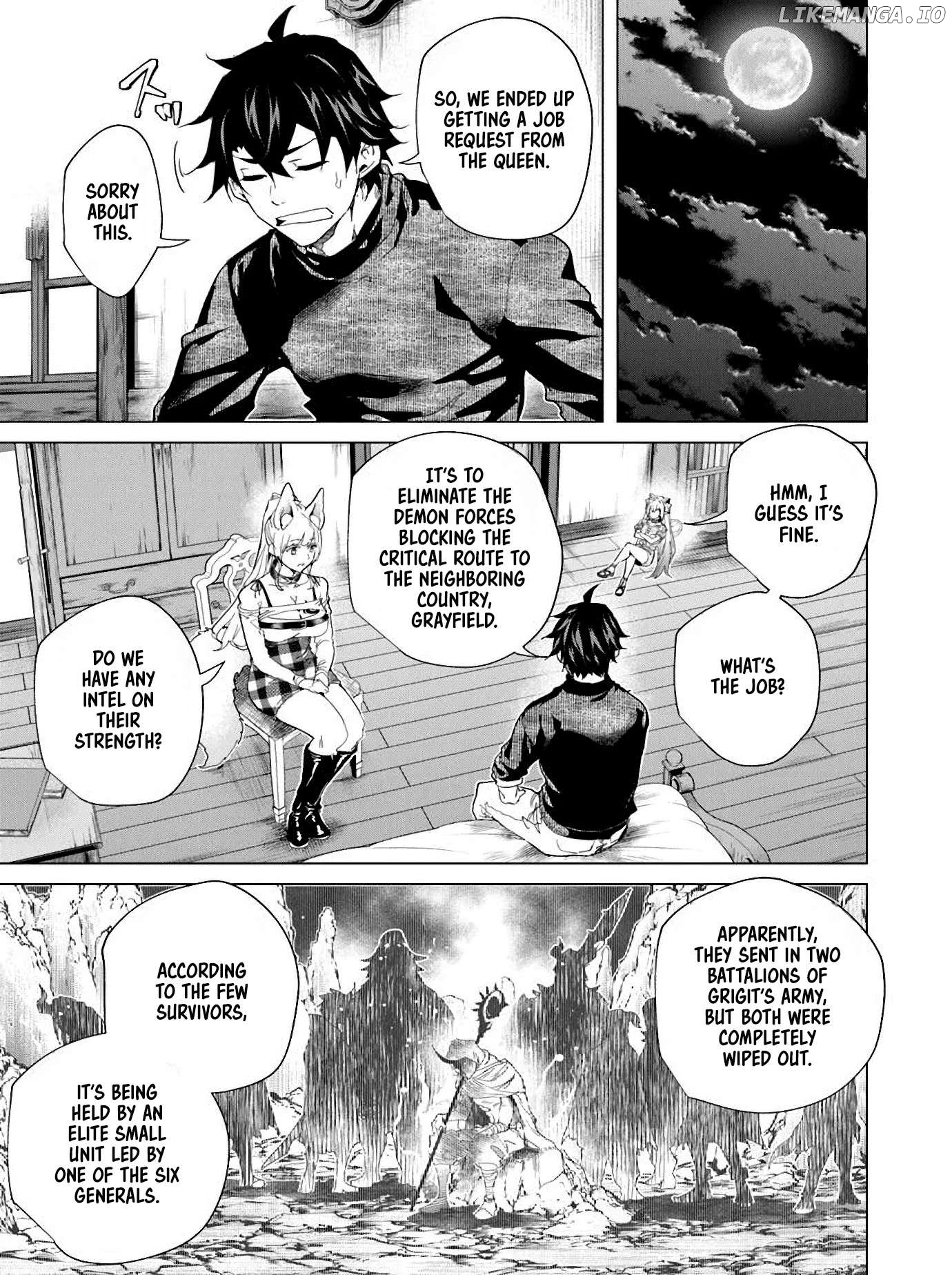 A warrior exiled by the hero and his lover Chapter 33 - page 21